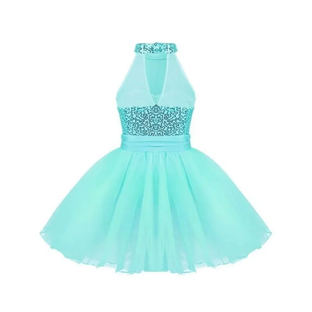 NEW iEFiEL Girls 10/12 (2XL) Dance Dress-up Tutu Costume